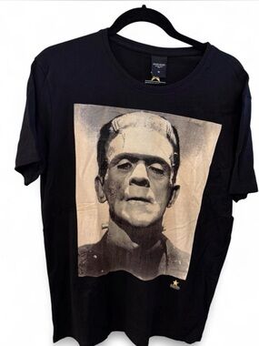 DEADSTOCK NWT Frankenstein Graphic 100% Cotton Tee T Shirt
